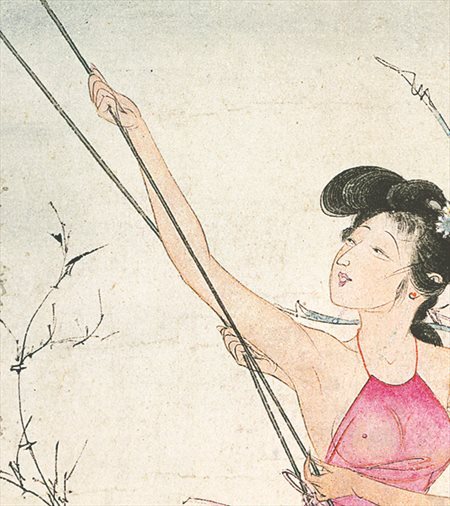 杨树峰-胡也佛的仕女画和最知名的金瓶梅秘戏图